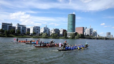 Frankfurt'ta 3. Ejderha Teknesi Festivali
