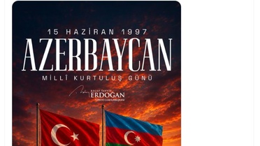 Erdoğan'dan Azerbaycan'ın Kurtuluş Günü'ne Tebrik