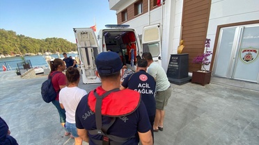 Fethiye'de Yaralı Tahliyesi