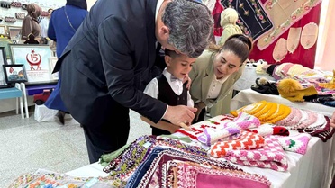 Halk Eğitim kursiyerlerinin eserleri görücüye çıktı