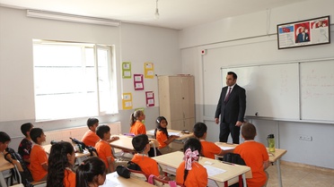 Kaymakam Bıçak Okul Ziyaretinde