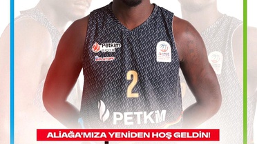 Petkimspor Khyri Thomas'ı yeniden kadrosuna kattı
