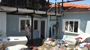 Salihli'de Şiddetli Sel Felaketi