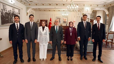 Vali Şimşek, Kaymakamları Kabul Etti