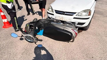 Kütahya'da Trafik Kazası: 2 Yaralı