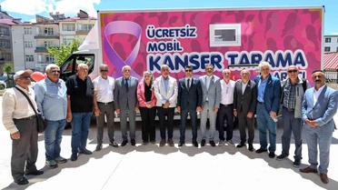 Tunceli'de Mobil Kanser Tarama Aracı Başladı