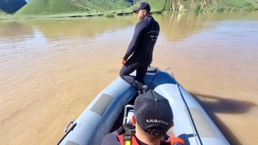 Aras Nehri'nde kaybolan Okan Koç'un cansız bedeni, 2.5 km uzakta bulundu