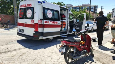 Bafra'da Motosiklet Kazası: Bir Yaralı