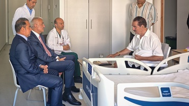 Bakan Ersoy, İbrahim Tatlıses'i Ziyaret Etti