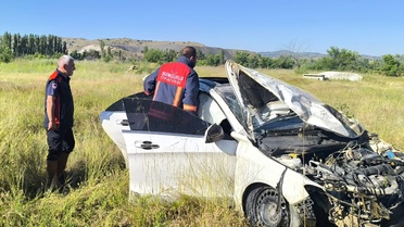 Sungurlu'da Trafik Kazası: Sürücü Hayatını Kaybetti