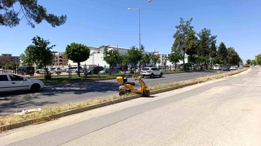 Adıyaman'da Elektrikli Motosiklet Kazası