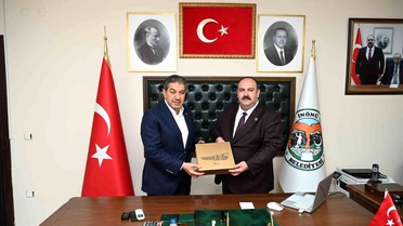 Göksu'dan İnönü Belediyesine ziyaret