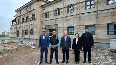 Hafik Devlet Hastanesi'nde İnşaat Tamamlanıyor