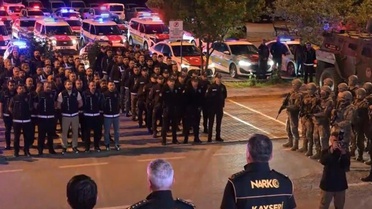 Kayseri'de Cumhuriyet tarihinin en büyük uyuşturucu operasyonu