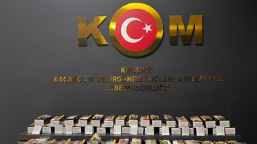 Kırşehir'de 10 bin kaçak makaron ele geçirildi