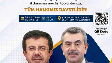 Bakan Tekin Denizli'ye Geliyor