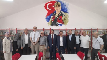 Erenler'de şehit kütüphanesi açıldı