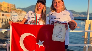 Eda Savcıgil İtalya'da Birinci Oldu