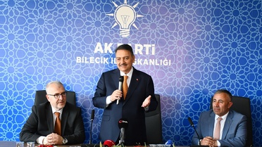 Öğütken Bilecik'te Partililerle Buluştu