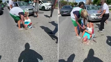Yayaya çarpan kadın 'Gözüme sinek kaçtı, görmedim' diyerek gözyaşı döktü