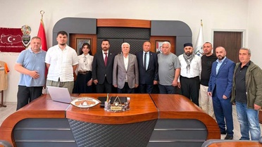 UID Hessen heyeti Diyarbakır Çermik’te temaslarda bulundu