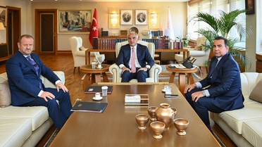 Bakan Ersoy, RTÜK Başkanı Daniş ile Görüştü