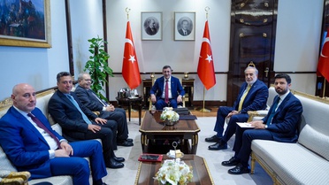 Cevdet Yılmaz ve Tarık Mitri Görüştü