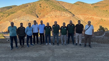 Ömer Açıkgöz Altıyaka Göleti'nde İncelemelerde Bulundu