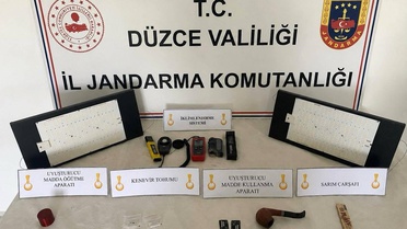 Düzce'de Yasadışı Kenevir Ekimine Operasyon