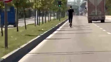 Bursa'da Elektrikli Scooterla Ölümle Dans