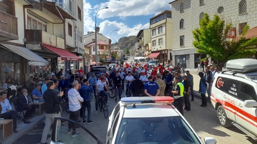 Narman Peri Bacaları'nda Bisiklet Turu