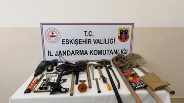 Sarıcakaya'da Kaçak Kazı Operasyonu