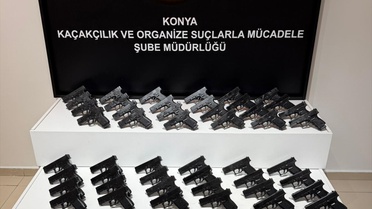 Akşehir'de Ruhsatsız Silah Operasyonu