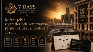 Kutsal şehir ziyaretlerinde rezervasyon sorununa üyelik modeliyle çözüm