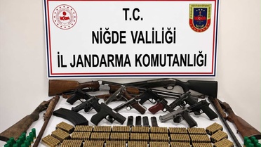 Niğde'de Silah Kaçakçılığı Operasyonu