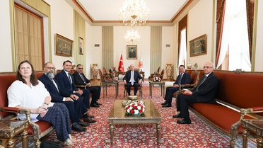 Kurtulmuş'tan Birleşik Krallık Heyetine Ziyaret