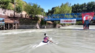 Tunceli'de Kano Slalom Yarışları Başladı