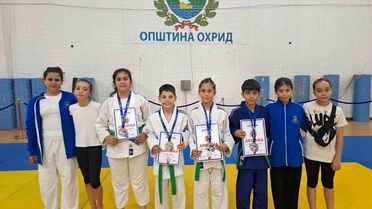 Yunusemreli judoculardan Kuzey Makedonya'da 6 madalya birden