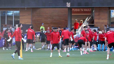 A Milli Takım Paraguay'a Hazırlanıyor
