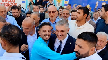 Fatih Altunses, Nizip'te Partililerle Buluştu