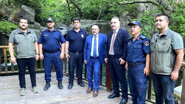 Kazdağları'nda Protokol Ziyareti