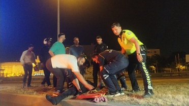 İnegöl'de Motosiklet Kazası: Sürücü Ağır Yaralı