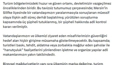 Bakan Gürlek'ten Silifke Açıklaması