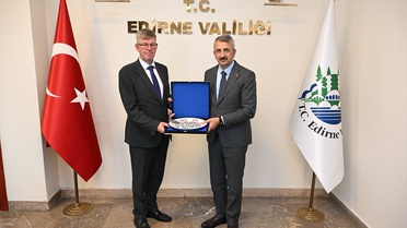 Vali Sezer Litvanya Büyükelçisi'ni Kabul Etti