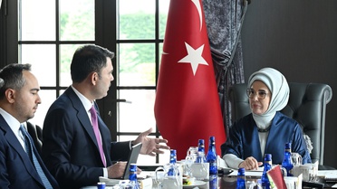 Emine Erdoğan'dan COP31 ve çevre politikaları istişaresi