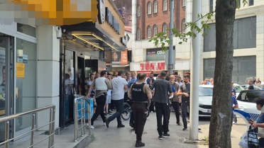 Zonguldak'ta Banka İçinde Silahlı Olay