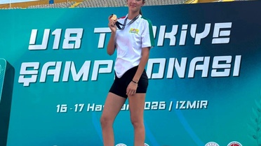 Eylül Aygül, U-18 Türkiye Şampiyonu Oldu