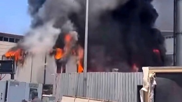 Gaziantep'te sanayi sitesinde yangın