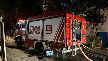 Gaziosmanpaşa'da Gecekonduda Yangın
