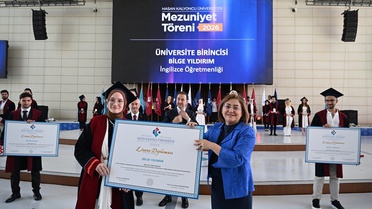 Hasan Kalyoncu Üniversitesi'nde Mezuniyet Coşkusu